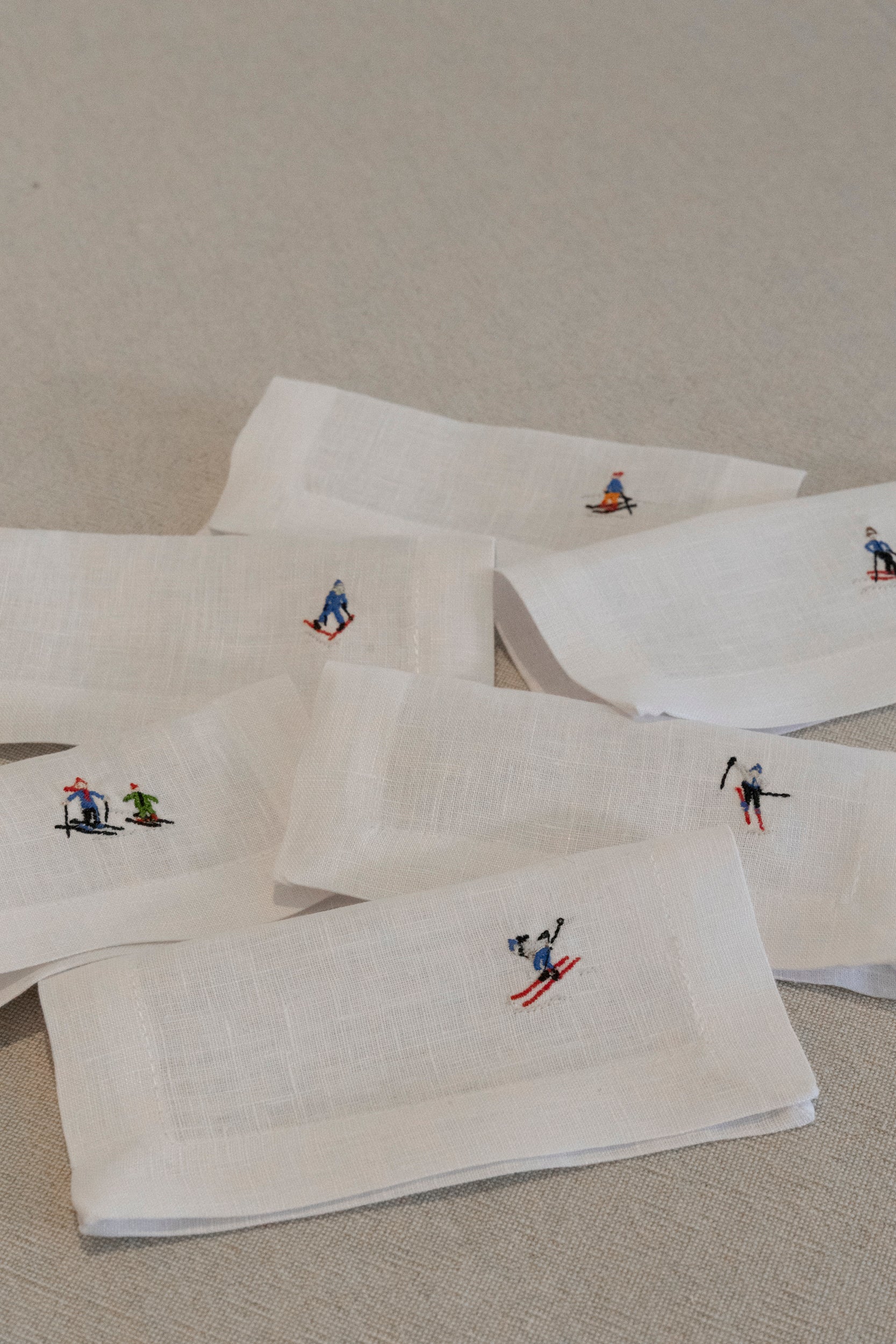 coctelera esquiadores tiny · set de 6 - Barioles Casa