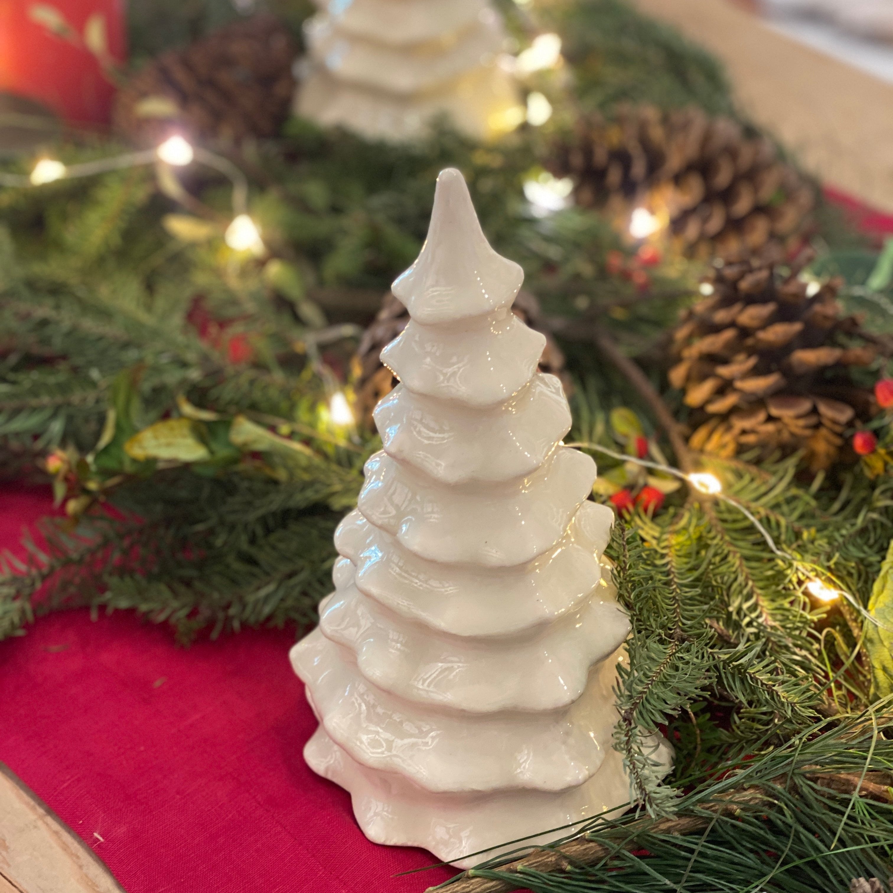 regalo navidad · árbol pino de cerámica - Barioles Casa