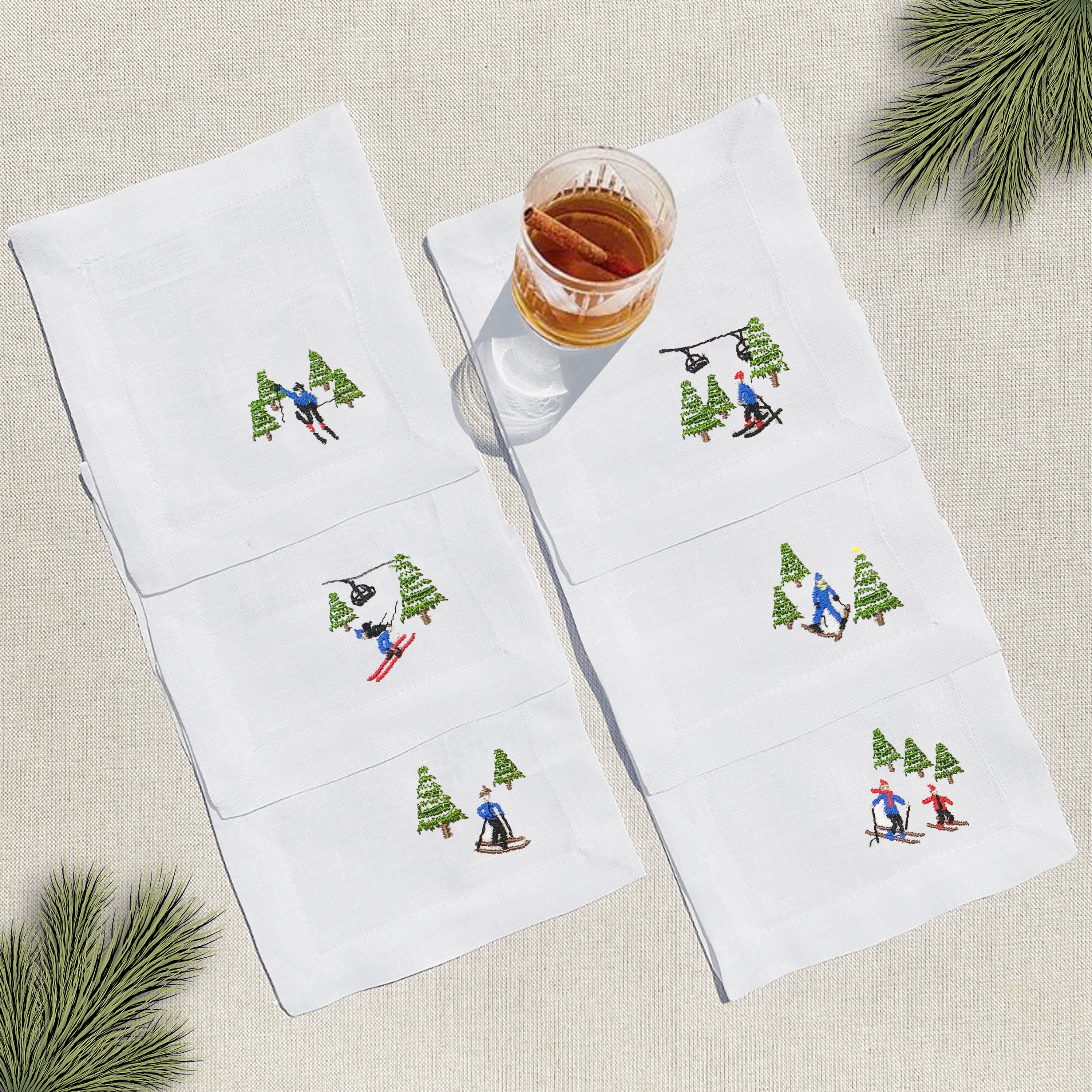 coctelera ski mountain · set de 6 - Barioles Casa