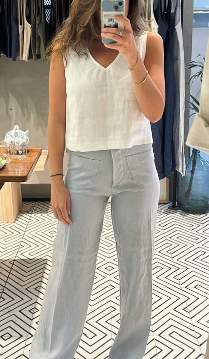 pantalón bea de lino