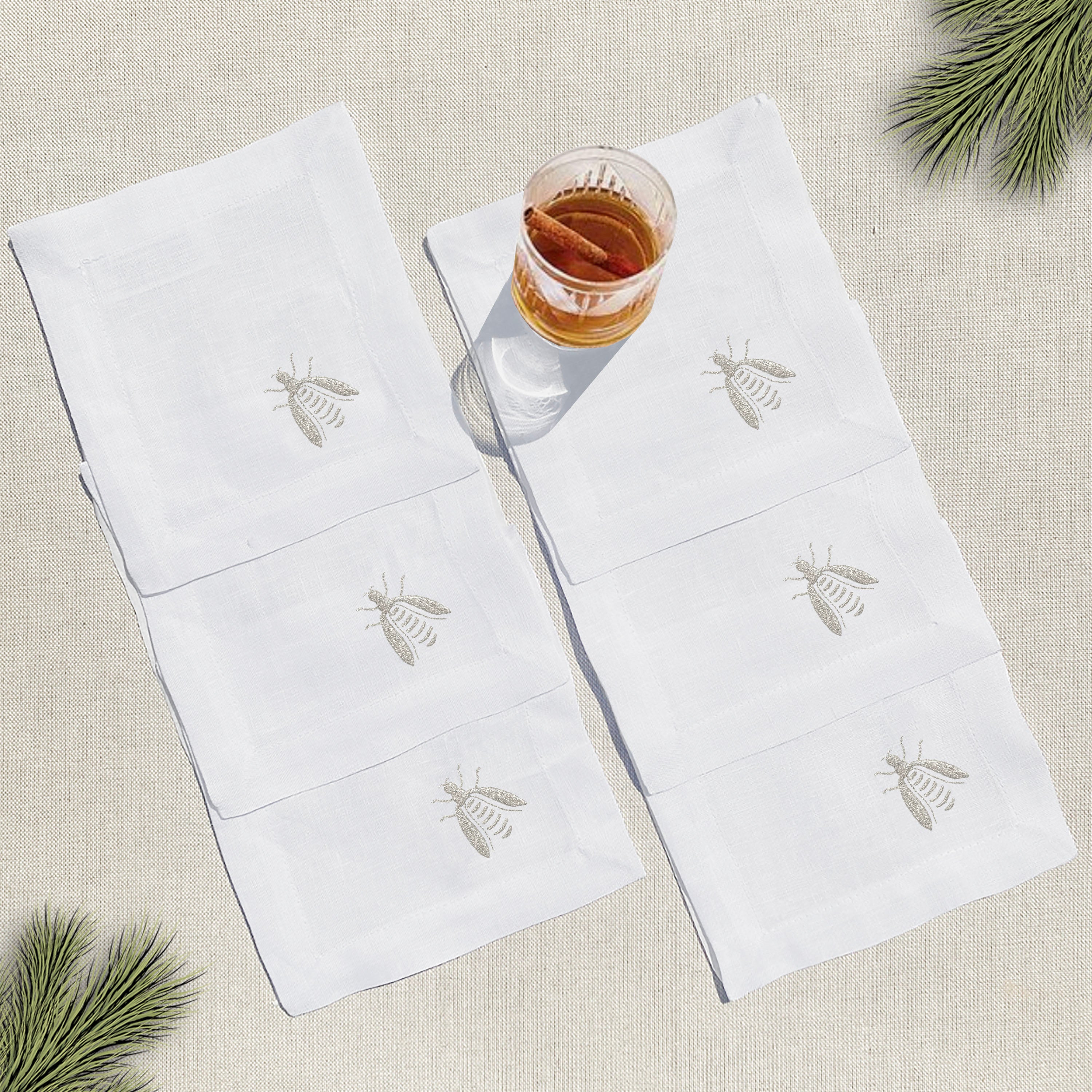 coctelera abeja navidad · set de 6 - Barioles Casa