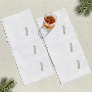 coctelera pluma navidad · set de 6 - Barioles Casa