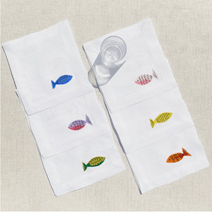 coctelera peces de colores · set de 6 - Barioles Casa