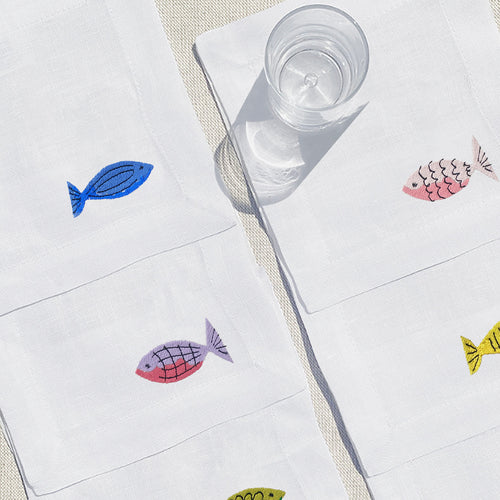 coctelera peces de colores · set de 6 - Barioles Casa