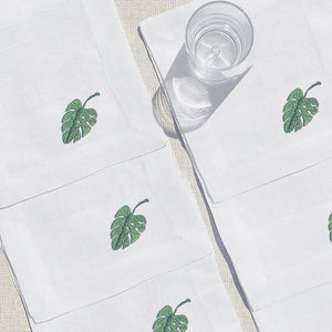 coctelera hoja tropical · set de 6 - Barioles Casa