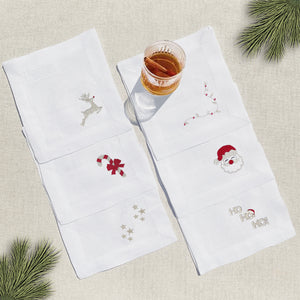 coctelera mixto navidad · set de 6 - Barioles Casa
